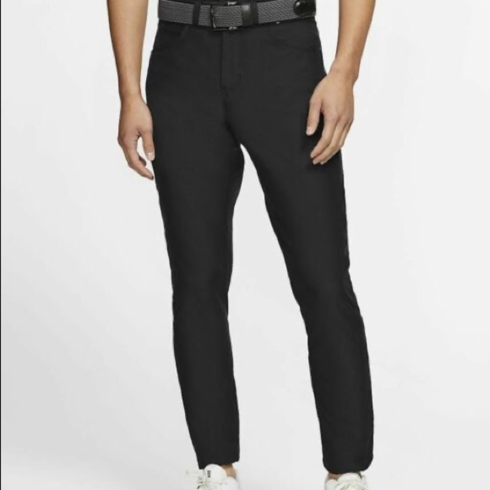 New Nike 6 Pocket Dri/Slim Fit Golf Pants Black